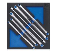 BGS Garniture de servante d'atelier 2/3 : Jeu de clés mixtes extra longues SW 10 x 11 - 22 x 24 mm 6pcs - 4194
