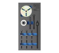 BGS Garniture de servante d'atelier 1/3 : Jeu d'outils pour vilebrequins et poulies pour moteurs MINI Cooper W11 - 9808