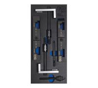 BGS technic Insert de servante d'atelier 1/3 : Coffret de calage pour BMW / Land Rover V8 BGS Quantité:1
