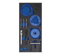 BGS technic Insert de servante d'atelier 1/3 : Coffret de calage pour Jaguar, Land Rover, Ford, Citroën 2.0, 2.2, 2.4, 3.2 diesel Kraftmann Quantité:1