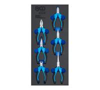BGS 4024 | Insert de servante d'atelier 1/3 : Jeu de pinces mini de précision | 6 pièces
