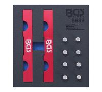 BGS Garniture pour servante d'atelier 1/6 : Jeu d'outils de réglage du moteur pour Mercedes-Benz M642 - 6689