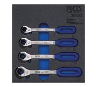 BGS technic Insert de servante d'atelier 1/6 : Insert de servante d'atelier 1/6 liquets à tuyauter 4 pièces Kraftmann Quantité:1