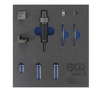 BGS technic Insert de servante d'atelier 1/6 : Jeu complémentaire pour riveteuse pour chaîne (art. 8501) convient pour boulons de chaîne 3 mm BGS Quantité:1