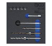 BGS technic Insert de servante d'atelier 1/6: Kit de réparation de filetages pour vis de fixation d’injecteur 10 pièces Kraftmann Quantité:1