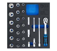 BGS technic Insert de servante d'atelier 2/3 : Jeu de ouilles 12,5 mm (1/2) 27 pièces BGS Quantité:1