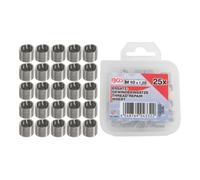 BGS technic Inserts taraudés M10 x 1,25 mm 25 pièces BGS Quantité:1
