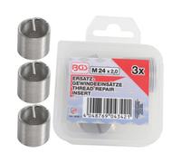 BGS technic Inserts taraudés M24 x 2,0 mm 3 pièces Kraftmann Quantité:1