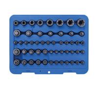 BGS technic Jeu d’embouts et de douilles Profil E/T (pour TX)/Profil T (pour TX) avec perçage/Profil TP (pour TX Plus) 52 pièces BGS Quantité:1