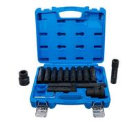 BGS technic Jeu d’embouts PL 20 mm (3/4") + 25 mm (1") 16 pièces BGS Quantité:1