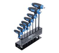 BGS technic Jeu de clés à douilles poignée T six pans intérieurs 2 - 10 mm 8 pièces Kraftmann Quantité:1