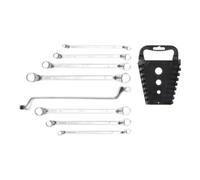 BGS technic Jeu de clés à œil doubles coudées 6 x 7 - 20 x 22 mm 8 pièces Kraftmann Quantité:1