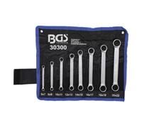 BGS technic Jeu de clés à œil doubles extra plates 6-22 mm 8 pièces BGS Quantité:1