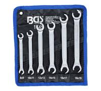 BGS technic Jeu de clés à tuyauter 8 x 9 - 18 x 19 mm 6 pièces Kraftmann Quantité:1