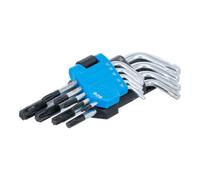BGS technic Jeu de clés allen courtes Profil T (pour TX) avec perçage T10 - T50 9 pièces Kraftmann Quantité:1