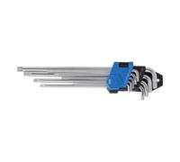 BGS technic Jeu de clés allen extra longues + extra courtes Profil T (pour TX) T10 - T50 9 pièces BGS Quantité:1