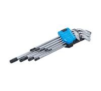 BGS technic Jeu de clés allen extra longues Profil T (pour TX) avec perçage T10 - T50 9 pièces BGS Quantité:1