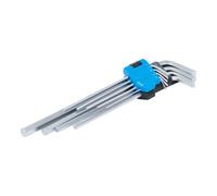 BGS technic Jeu de clés allen extra longues six pans intérieurs 1,5 - 10 mm, 9 pièces BGS Quantité:1
