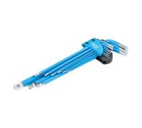BGS technic Jeu de clés allen extra longues six pans intérieurs/ six pans intérieurs à tête sphérique| 1,5 - 10 mm 9 pièces Kraftmann Quantité:1