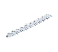 BGS technic Jeu de clés crowfoot à tuyauter 10 mm (3/8") 10 - 19 mm 10 pièces Kraftmann Quantité:1