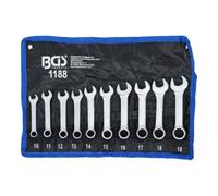 BGS technic Jeu de clés mixtes extra courtes 10 - 19 mm 10 pièces BGS Quantité:1