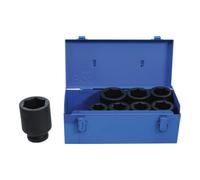 BGS technic Jeu de douilles à choc, six pans, profondes 25 mm (1") 27 - 50 mm 8 pièces BGS Quantité:1