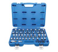 BGS technic Jeu de douilles à embouts 12,5 mm (1/2"), 8 mm (5/16") 49 pièces BGS Quantité:1