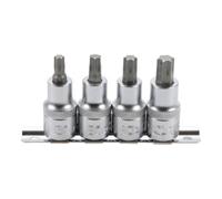 BGS technic Jeu de douilles à embouts 12,5 mm (1/2") Profil T (pour TX Plus) T40 - T55 4 pièces BGS Quantité:1