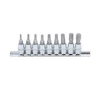 BGS technic KG - Jeu de douilles à embouts 2164 - Torx Plus 6,3 mm (1/4") T10-T50 - 9 pièces