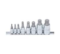 BGS technic Jeu de douilles à embouts Denture multiple intérieure (pour XZN) M4 - M16 8 pièces BGS Quantité:1