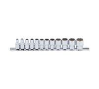 BGS technic Jeu de douilles 2755 douze pans 6,3 mm (1/4") 12 pièces