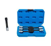 BGS technic Jeu de douilles, profil E, extra longues 12,5 mm (1/2") E10 - E20 6 pièces BGS Quantité:1