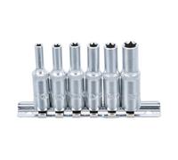 BGS technic Jeu de douilles, profil E, profondes 6,3 mm (1/4") E4 - E10 6 pièces Kraftmann Quantité:1
