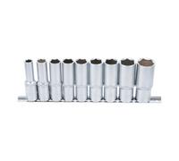 BGS technic Jeu de douilles six pans, profondes 12,5 mm (1/2") 10 - 24 mm 9 pièces BGS Quantité:1
