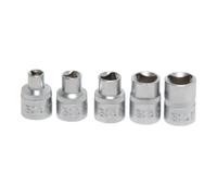 BGS technic Jeu de douilles triangulaires M5 - M12 (8 - 16,5 mm) 5 pièces BGS Quantité:1