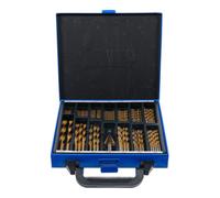 BGS Jeu de forets hélicoïdaux et étagés HSS titane nitruré 1 - 10 mm 119pcs - 2009