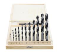 BGS technic Jeu de mèches à bois + trépans de forage 14 pièces Kraftmann Quantité:1