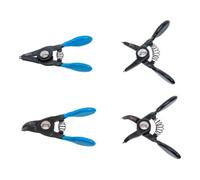 BGS technic Jeu de pinces à circlips 444 pour petits circlips 80 mm 4 pièces