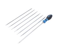 BGS – Jeu de tournevis lames échangeables 2326 – Profil T (Torx) T10–T40 avec perçage – 8 pièces