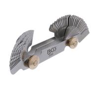 BGS technic Peigne à filets double 52 feuilles métrique 0,25 - 6,0 mm, Whitworth 4G - 62G BGS Quantité:1
