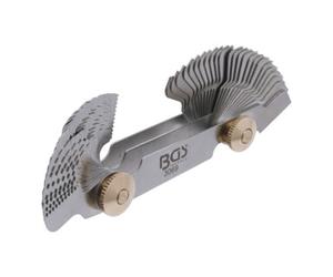 BGS technic Peigne à filets double 52 feuilles métrique 0,25 - 6,0 mm, Whitworth 4G - 62G BGS Quantité:1