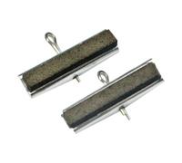 BGS technic Pierres de rechange pour art. 1155 mâchoires 30 mm K 220 2 pièces BGS Quantité:1