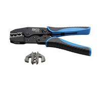 BGS technic Pince à sertir et dénuder avec fonction cliquet douilles de profil à presser échangeables BGS Quantité:1