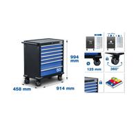 BGS technic Servante d’atelier XL BGS 7 tiroirs, vide Quantité:1