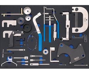 BGS Werkstattwageneinlage 3/3 : Motor-Einstellwerkzeug-Satz für Renault / Nissan / Opel / Volvo - 4134