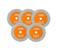 BGTEC Disque Diamant pour Verre, 5 pièces 50MM Mini-lames de scie diamantées pour verre Jade cristal Bouteille de vin Céramique Carreau Marbre