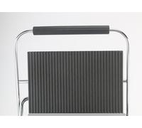 BH-8004 grille de contact électrique, rainurée, simple CUKUS catering