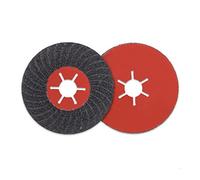 BHA Lot de 5 disques de ponçage semi-flexibles en carbure de silicium pour maçonnerie et revêtement, 11,4 cm x 2,2 cm (grain 80)