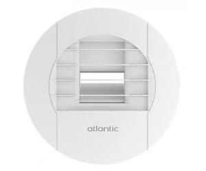 Bhbw 10/45-45p 125l Bouche D'Extraction Hygroreglable Sdb/wc à Piles 125 Atlantic 542467