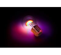 BHMAOYN Ampoule LED Sans Fil | Lampe Edison USB à Piles Arc-en-Ciel pour Chambre